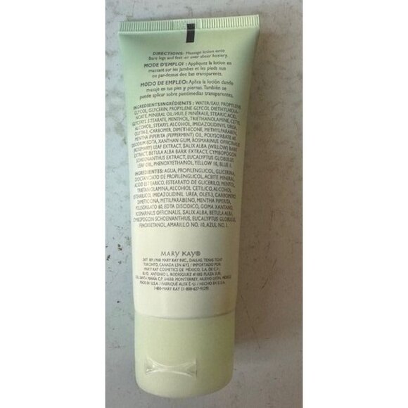Mary Kay Mint Bliss Energizing Lotion For Feet & Legs 3 Oz - Picture 3 of 4